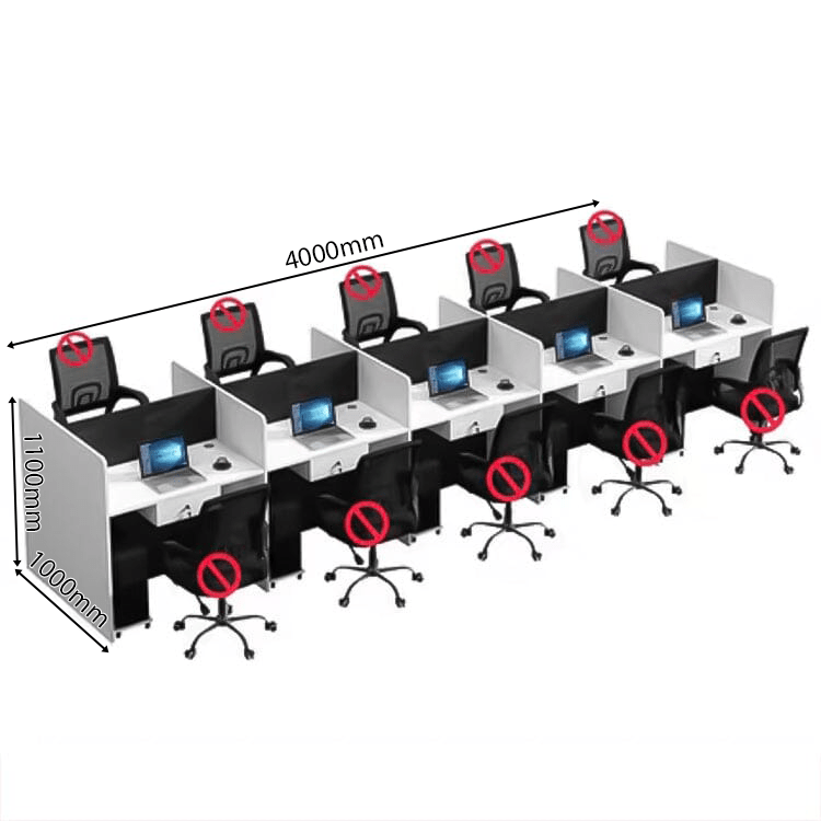 オフィスデスク ワークデスク 役員デスク 学習机 組み合わせ自由 配線孔付き 錠前付き引き出し トップパネル付き シンプル ホワイト カスタマイズ可能 BGZ-C022 CHICKAGU