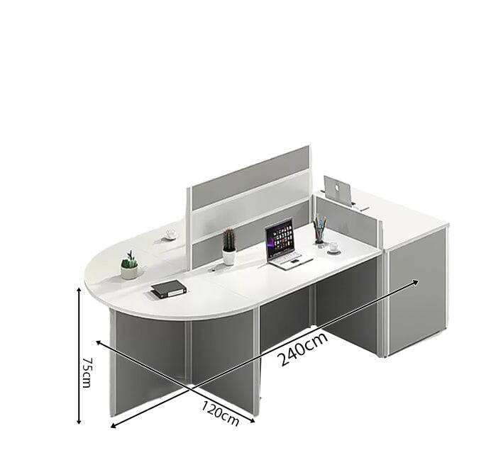 トップパネル付き ファイルワゴン キャスター付き 配線穴付き オフィスデスク ワークデスク パソコンデスク 事務机 シンプル ホワイト カスタマイズ可能 BGZ-C064