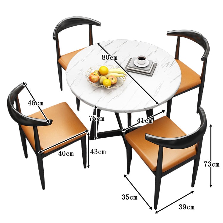 応接セット 椅子 チェア テーブル センターテーブル スチール 応接用 弧状 丸い天板 360°調節可能 メラミン化粧板 高品質 耐荷重 おしゃれ シンプル JDZH-C033 chickagu