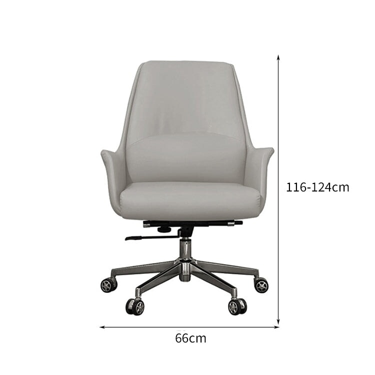 カウレザー リクライニング ボリューム感 高反発ウレタン 弾力性 チェア オフィスチェア ふくよか 快適 シンプルモダン 上質 BGY-C042 CHICKAGU