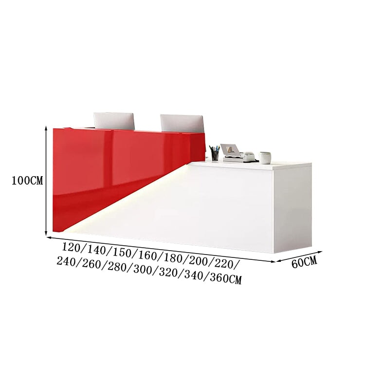 受付台 受付カウンター ハイカウンター マーブル模様 エコ素材 鍵付き引き出し 配線孔付き バイカラー  シック カスタマイズ可能 JDT-A407  chickagu