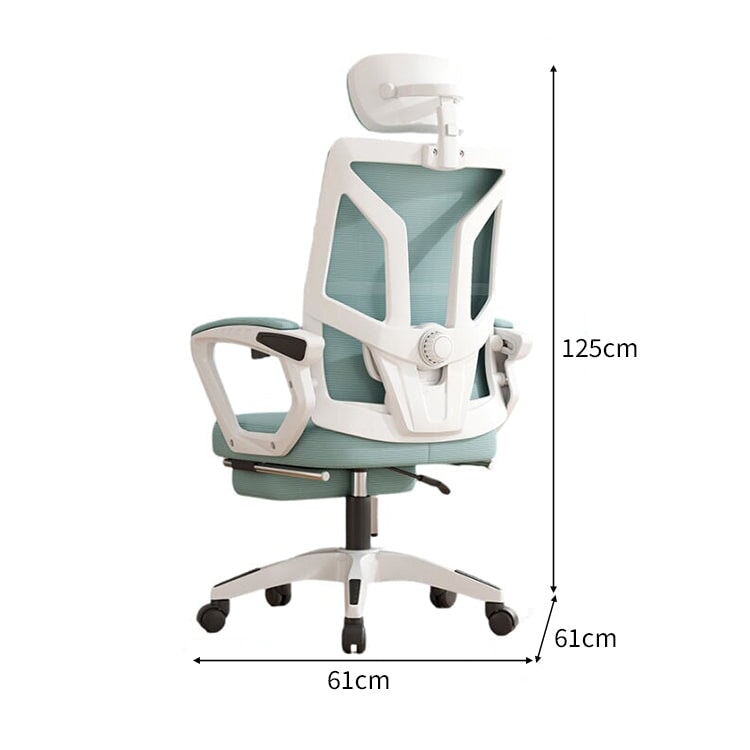 昇降回転式 人間工学 リクライニング 二重充填 可動式アームレスト チェア オフィスチェア ヘッドレスト フットレスト 機能的 使い勝手 快適 BGY-C012 chickagu
