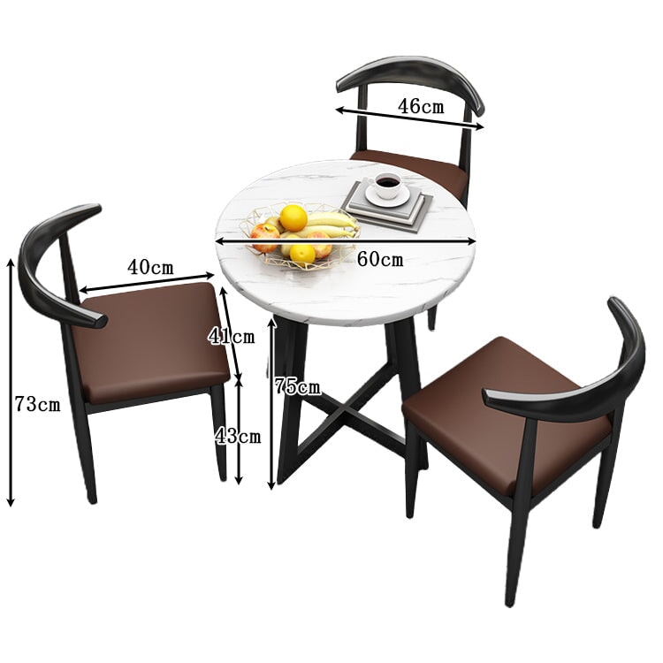 応接セット 椅子 チェア テーブル センターテーブル スチール 応接用 弧状 丸い天板 360°調節可能 メラミン化粧板 高品質 耐荷重 おしゃれ シンプル JDZH-C033 chickagu