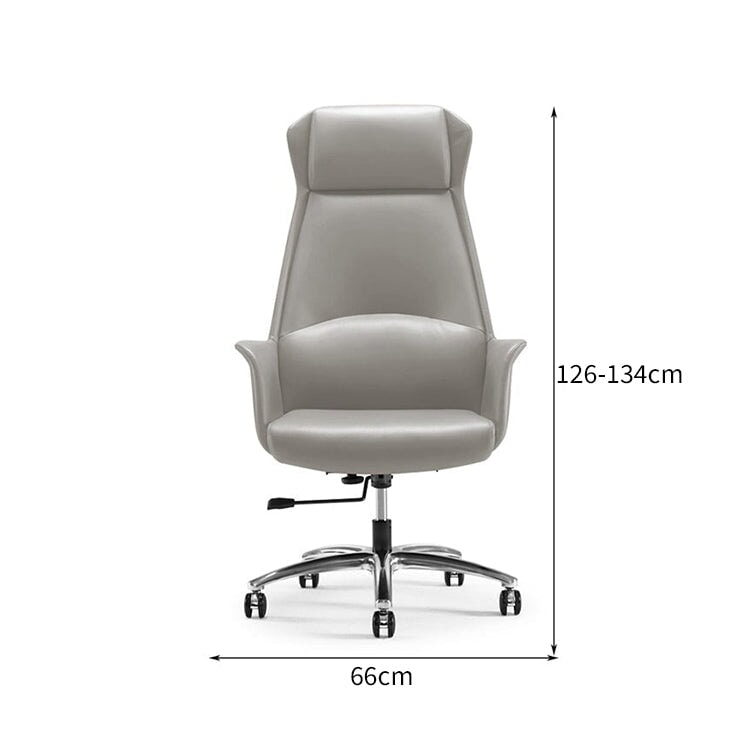 カウレザー リクライニング ボリューム感 高反発ウレタン 弾力性 チェア オフィスチェア ふくよか 快適 シンプルモダン 上質 BGY-C042 CHICKAGU