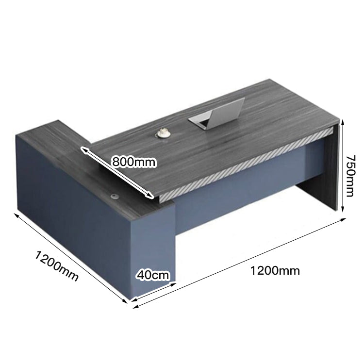 キャビネット 機能的 大容量 幕板 プライバシー配慮 安定性 デスク 役員デスク ワークデスク 広い天板 ゆとり 木目調 落ち着き カスタマイズ可能 LBZ-C041 chickagu