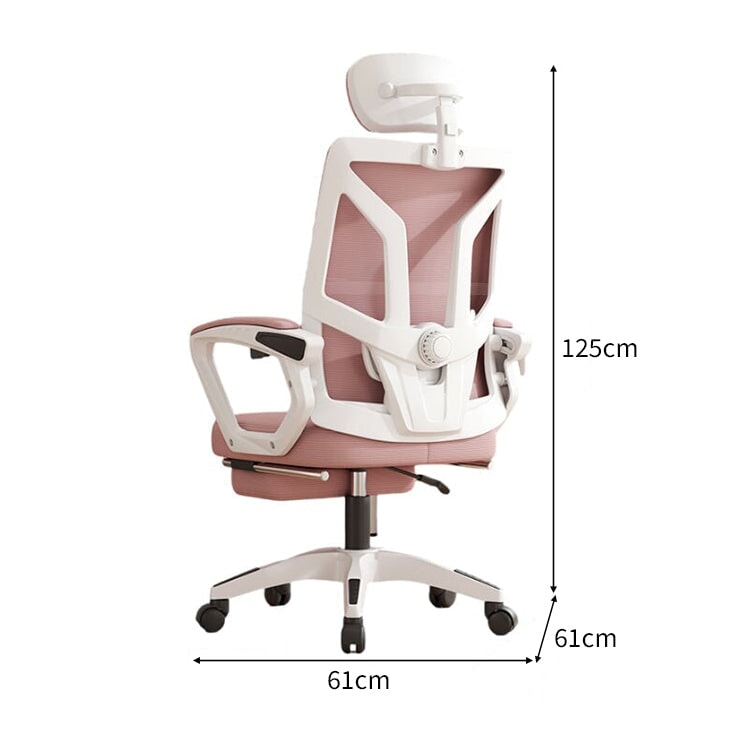 昇降回転式 人間工学 リクライニング 二重充填 可動式アームレスト チェア オフィスチェア ヘッドレスト フットレスト 機能的 使い勝手 快適 BGY-C012 chickagu