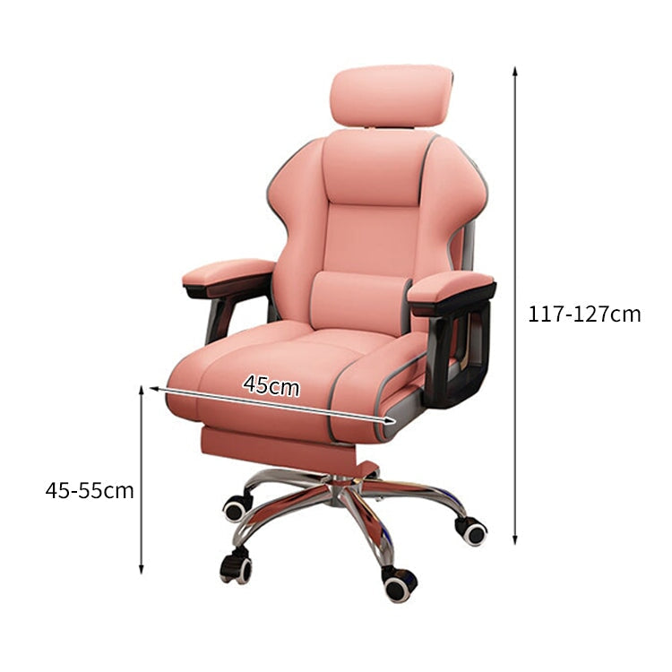 昇降回転式 リクライニング 135° ヘッドレスト ランバーサポート オフィスチェア チェア 五本脚ベース 金属製 キャスター付き 人間工学 快適 上質 BGY-C008 chickagu