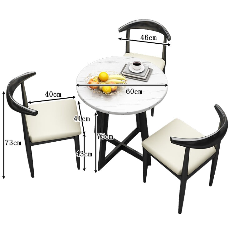 応接セット 椅子 チェア テーブル センターテーブル スチール 応接用 弧状 丸い天板 360°調節可能 メラミン化粧板 高品質 耐荷重 おしゃれ シンプル JDZH-C033 chickagu