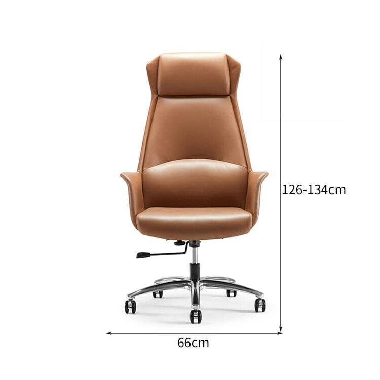 カウレザー リクライニング ボリューム感 高反発ウレタン 弾力性 チェア オフィスチェア ふくよか 快適 シンプルモダン 上質 BGY-C042 CHICKAGU