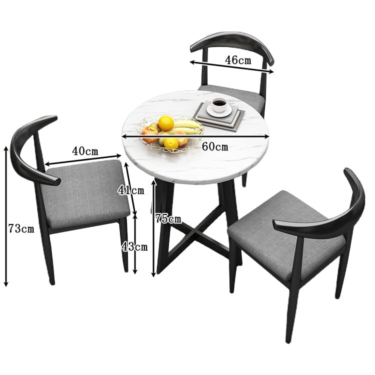 応接セット 椅子 チェア テーブル センターテーブル スチール 応接用 弧状 丸い天板 360°調節可能 メラミン化粧板 高品質 耐荷重 おしゃれ シンプル JDZH-C033 chickagu