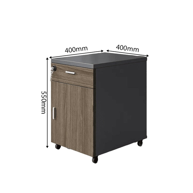 エコ板材 木目調 広い天板 サイドキャビネット チェスト 大容量 トップパネル デスク オフィスデスク 事務所用 落ち着き 機能的 使いやすい カスタマイズ可能 BGZ-C062 chickagu