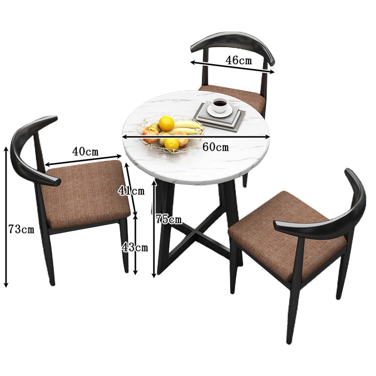 応接セット 椅子 チェア テーブル センターテーブル スチール 応接用 弧状 丸い天板 360°調節可能 メラミン化粧板 高品質 耐荷重 おしゃれ シンプル JDZH-C033 chickagu