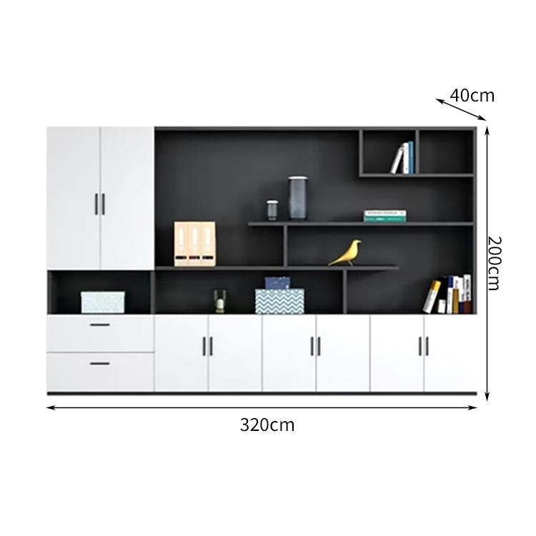 オープン式収納 扉付き 引き出し 取っ手 蝶番 物干し竿 収納キャビネット キャビネット 収納 ワードローブ 機能的 使い勝手 実用 CWG-C082