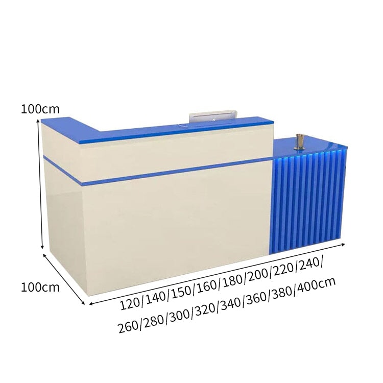 錠付き引き出し 扉付き収納 大容量 上部天板 バイカラー スリット入り レジ台 受付台 カウンター 受付カウンター 上質 おしゃれ 実用的 カスタマイズ可能 JDT-C049 chickagu