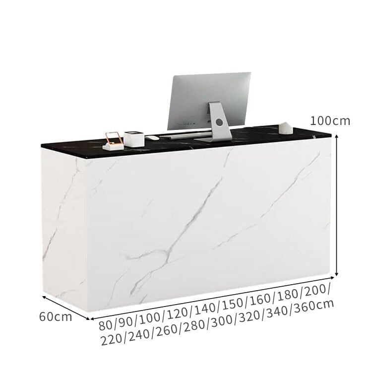 エコ板材 安全無臭 耐久性 大容量 収納 扉付き 仕切り板 カウンター 受付カウンター レジ台 受付台 シンプル 洗練 おしゃれ 上質 カスタマイズ可能 JDT-A454 chickagu