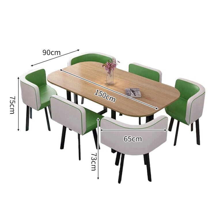 R仕上げ アイアン脚 PUレザー エコ板材 打ち合わせ 商談 応接セット リビングチェア 応接チェア 椅子 オフィスセット おしゃれ カスタマイズ可能 JDZH-A409 chickagu