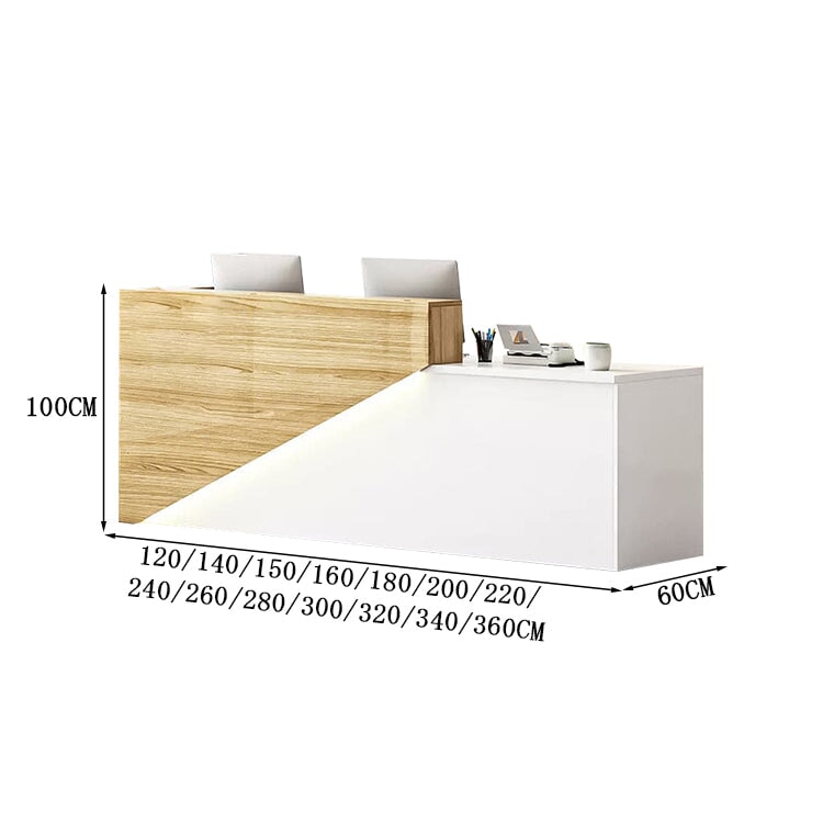 受付台 受付カウンター ハイカウンター マーブル模様 エコ素材 鍵付き引き出し 配線孔付き バイカラー  シック カスタマイズ可能 JDT-A407  chickagu