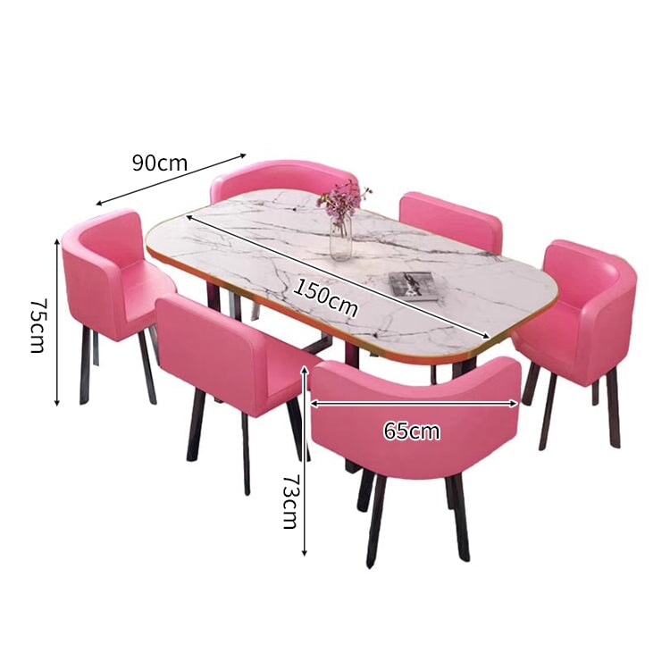 R仕上げ アイアン脚 PUレザー エコ板材 打ち合わせ 商談 応接セット リビングチェア 応接チェア 椅子 オフィスセット おしゃれ カスタマイズ可能 JDZH-A409 chickagu