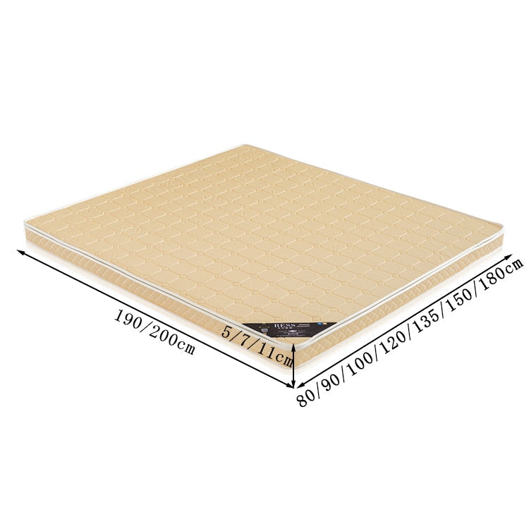 マットレス 寝具 キングサイズ 二人用 チャック付き 取り外し ラテックス ココナッツパーム 柔らかめ 硬め カシミヤ ニット織り生地 上質 快適 CD-C026 CHICKAGU