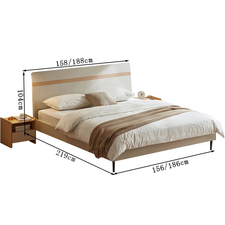 ベッド キングサイズ すのこ 跳ね上げ 隠れ収納 シンプル おしゃれ BED-C041 chickagu