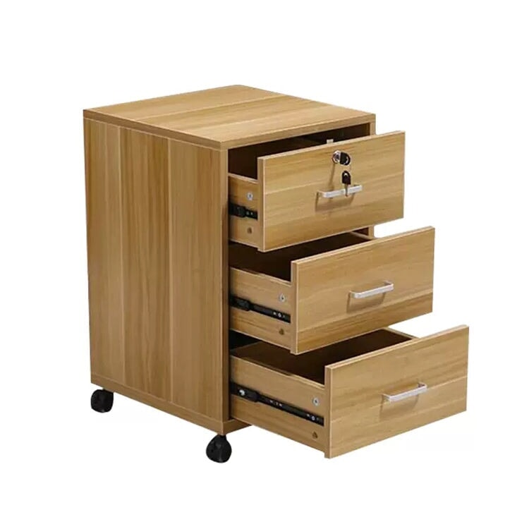 オフィスデスク 事務机 事務用デスク パソコンデスク ワークデスク デスク 配線穴 サイドキャビネット 木目調 BGZ-120