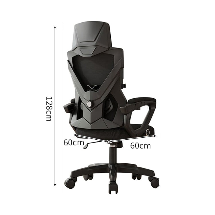 メッシュ生地 調整可能 フットレスト付き ワークチェア チェア パソコンチェア オフィスチェア 人間工学 エルゴノミクスデザイン シンプル グレー BGY-C023 chickagu