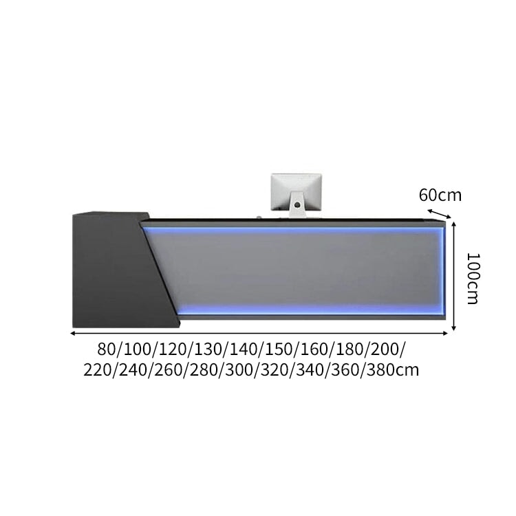 重厚感 収納 機能的 広い天板 洗練 受付カウンター カウンター 受付台 引き出し 扉付き収納 シンプル 落ち着き 実用 カスタマイズ可能 JDT-C035 chickagu