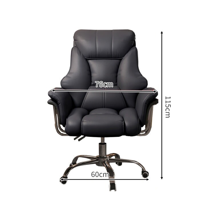 エルゴノミクスデザイン リクライニング機能付き PUレザー ワークチェア チェア オフィスチェア パソコンチェア 人間工学 ボリューム感 高級感 BGY-C027 chickagu