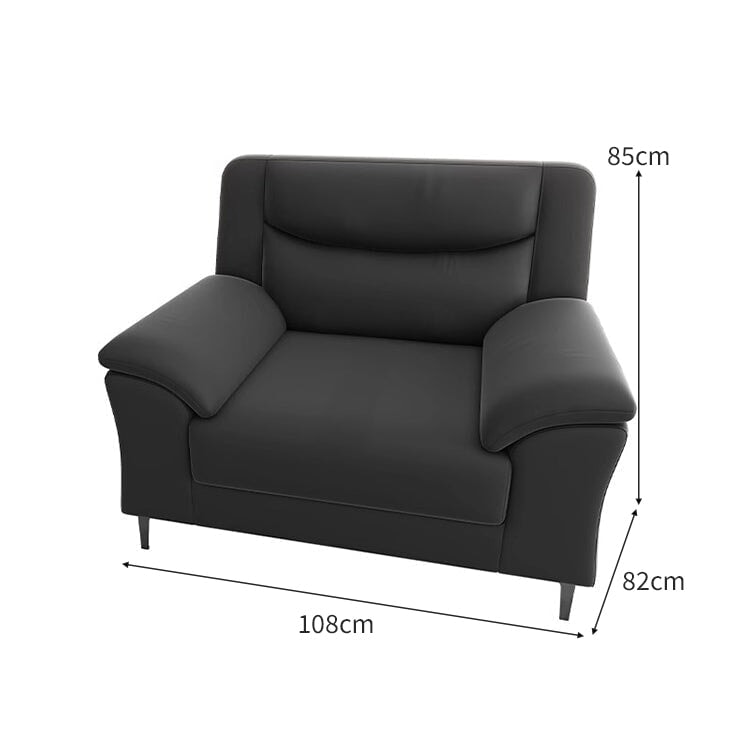 高反発ウレタン 弾力性 肉厚 ボリューム感 天然木枠組み 合成皮革 アルミ合金脚 応接ソファ ソファ 応接間 重厚さ 高級感 モダン 上質 カスタマイズ可能 JDSF-C058 chickagu