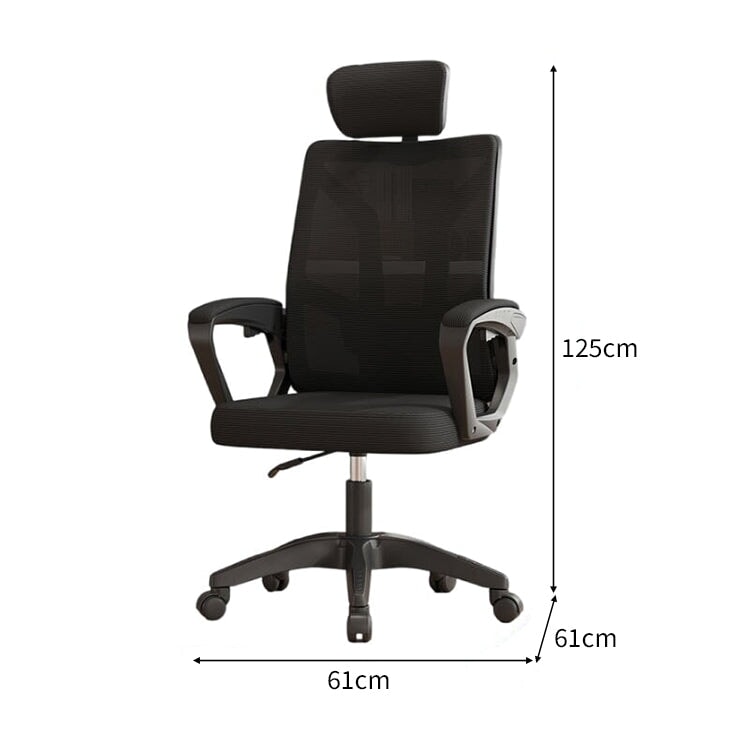 昇降回転式 人間工学 リクライニング 二重充填 可動式アームレスト チェア オフィスチェア ヘッドレスト フットレスト 機能的 使い勝手 快適 BGY-C012 chickagu