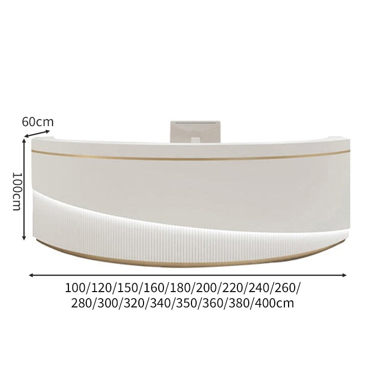 シンプル モダン ミニマリズム 受付カウンター LED 大容量収納スペース カスタマイズ可能 JDT-C058 chickagu