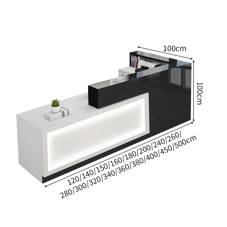 引き出し キーボードトレイ バイカラー 上部天板 鏡面仕上げ 受付カウンター 受付台 レジ台 マーブル柄 多色 おしゃれ 上質 カスタマイズ可能 JDT-C048 CHICKAGU