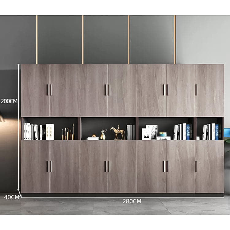 サイドキャビネット サイドボード 書庫 収納棚 ファイリングキャビネット 棚 本棚   シンプル 北欧 大容量収納 オフィス家具   CWG-414