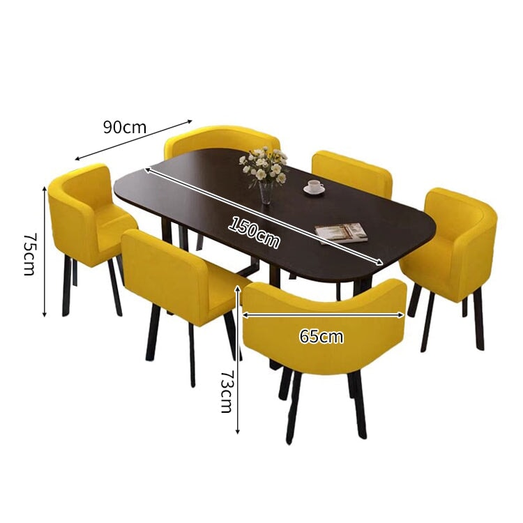 R仕上げ アイアン脚 PUレザー エコ板材 打ち合わせ 商談 応接セット リビングチェア 応接チェア 椅子 オフィスセット おしゃれ カスタマイズ可能 JDZH-A409 chickagu