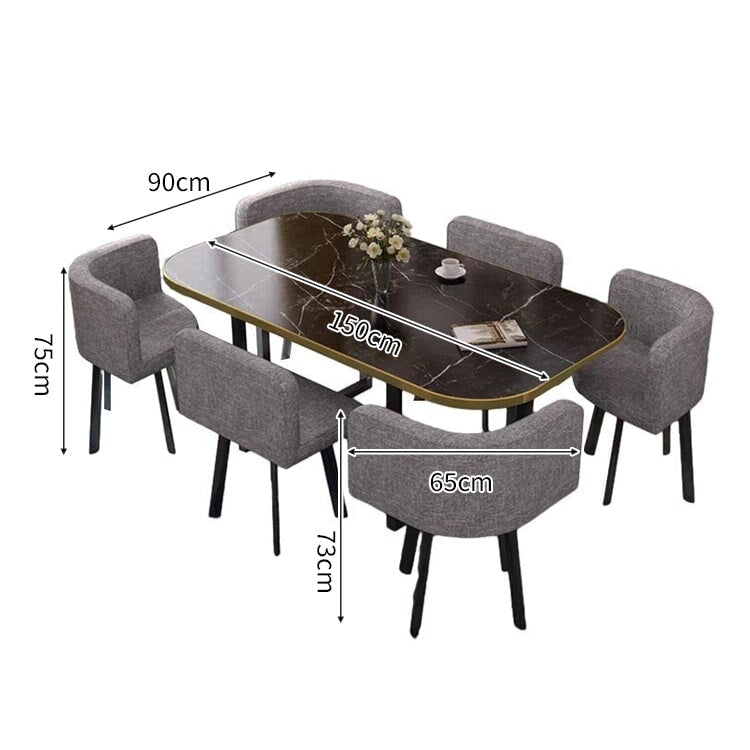 R仕上げ アイアン脚 PUレザー エコ板材 打ち合わせ 商談 応接セット リビングチェア 応接チェア 椅子 オフィスセット おしゃれ カスタマイズ可能 JDZH-A409 chickagu