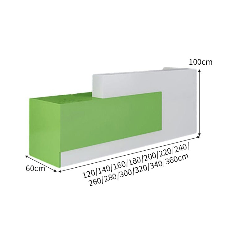 大容量収納 店舗用 受付カウンター カウンタテーブル 受付台 オフィス受付 エントランス受付 ホワイト カスタマイズ可能 JDT-C024 CHICKAGU