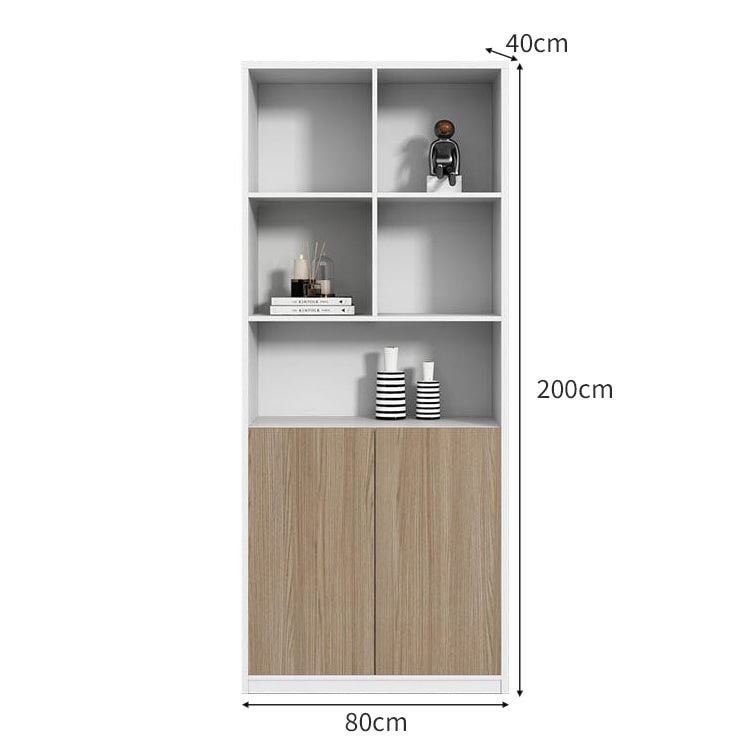 多段式 大容量 分類収納 エコ板材 丈夫 蝶番 耐久性 台輪 安定性 収納棚 キャビネット オフィスキャビネット 木目調 使い勝手 実用 カスタマイズ可能 CWG-C030 chickagu