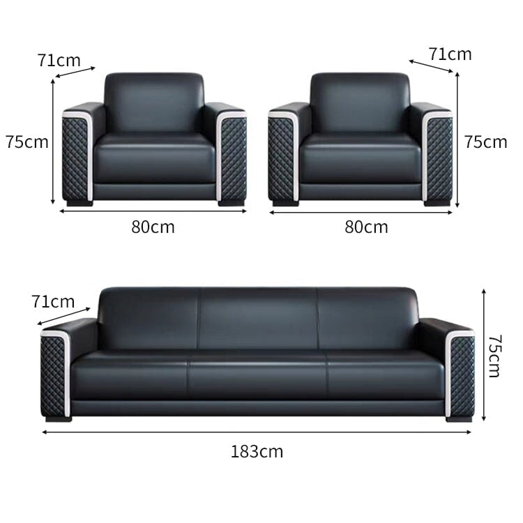 合成皮革 光沢感 人間工学 高反発ウレタン 天然木枠組み 安定性 ソファ 応接ソファ 柔らか 快適 心地よい おしゃれ ブラック カスタマイズ可能 JDSF-A441 chickagu