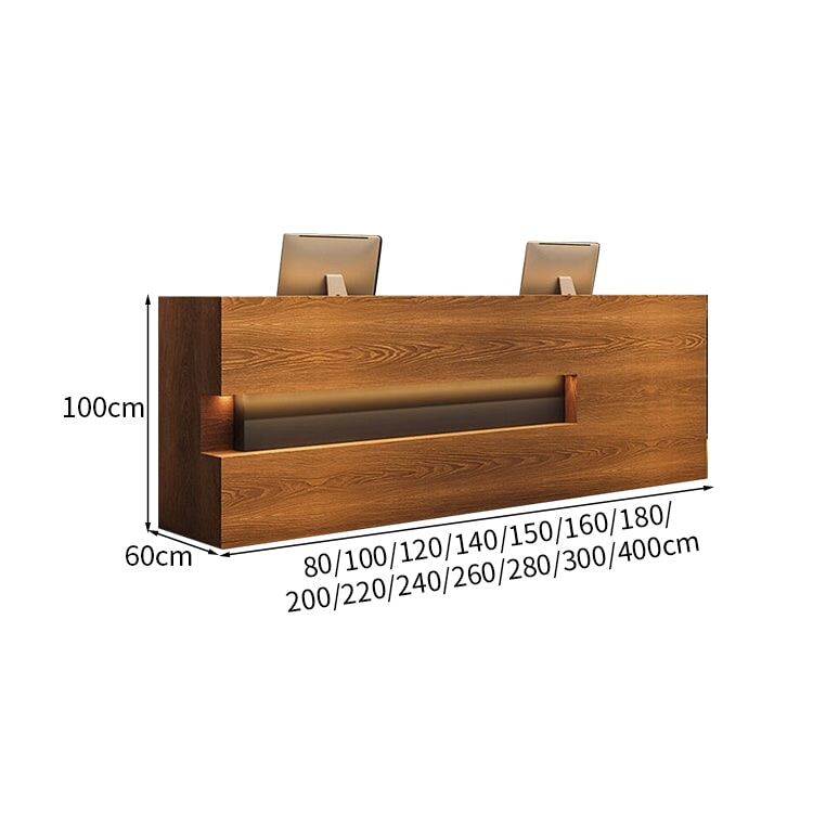 エコ板材 LEDライト 上部天板 収納力 大容量 木目調 バイカラー カウンター 受付カウンター レジ台 ナチュラル 穏やか ナチュラル ホワイト カスタマイズ可能 JDT-K-014    kaguyasu