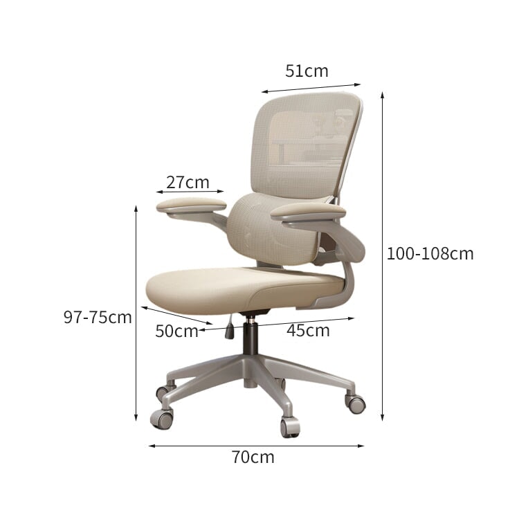 ヘッドレスト ランバーサポート フィットする リクライニング 高反発ウレタン 柔らか チェア オフィスチェア 作業用 ミニマル 簡素 心地よい BGY-C010 chickagu