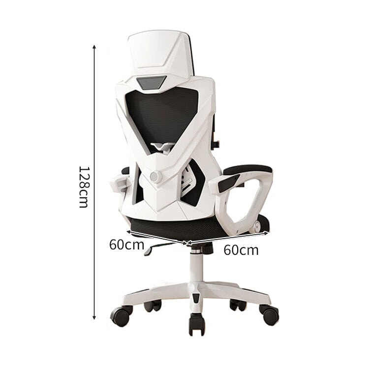 メッシュ生地 調整可能 フットレスト付き ワークチェア チェア パソコンチェア オフィスチェア 人間工学 エルゴノミクスデザイン シンプル グレー BGY-C023 chickagu