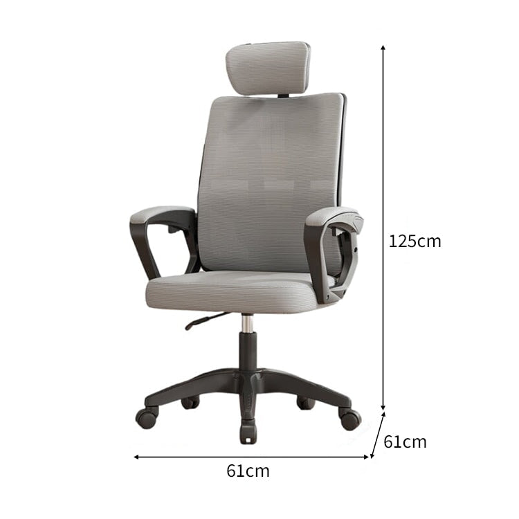 昇降回転式 人間工学 リクライニング 二重充填 可動式アームレスト チェア オフィスチェア ヘッドレスト フットレスト 機能的 使い勝手 快適 BGY-C012 chickagu