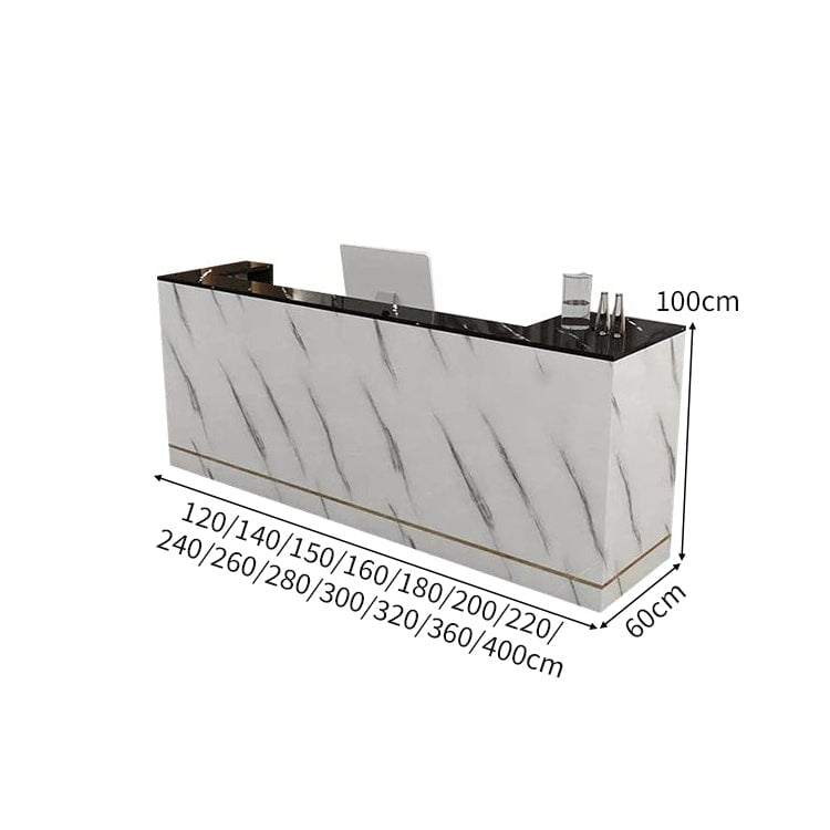 収納棚 オープン式 引き出し 錠付き キーボードトレイ エッジ加工 受付カウンター カウンター 受付台 仕切り板 耐久性 シンプル 洗練 機能的 カスタマイズ可能 JDT-A406 chickagu