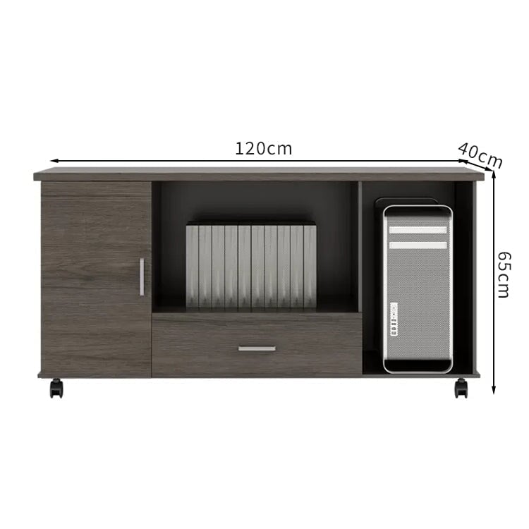 キャビネット 錠付き エッジ仕上げ 配線ボックス 安定性 幕板 デスク エグゼクティブ 役員デスク 木目調 穏やか 落ち着き 上質 カスタマイズ可能 LBZ-C063 chickagu