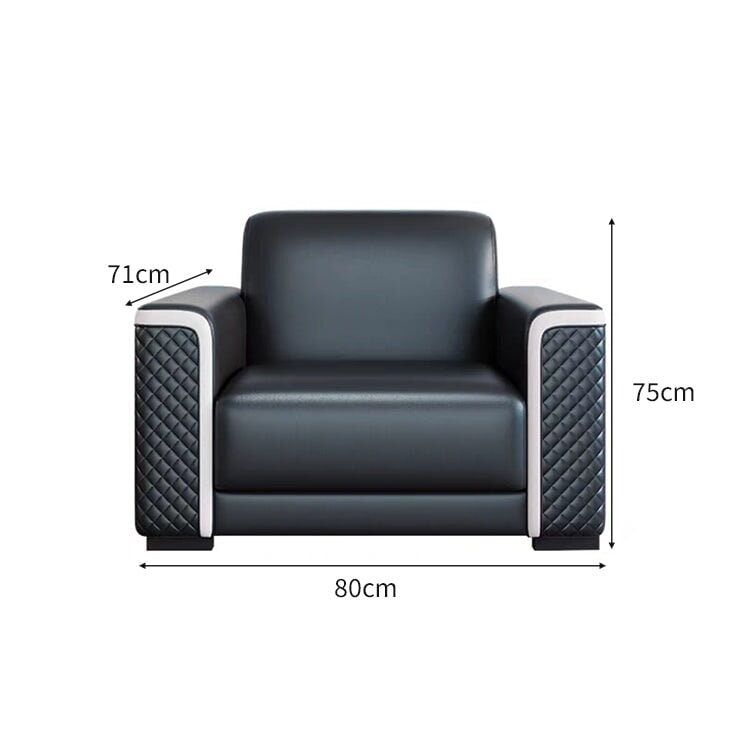 合成皮革 光沢感 人間工学 高反発ウレタン 天然木枠組み 安定性 ソファ 応接ソファ 柔らか 快適 心地よい おしゃれ ブラック カスタマイズ可能 JDSF-A441 chickagu