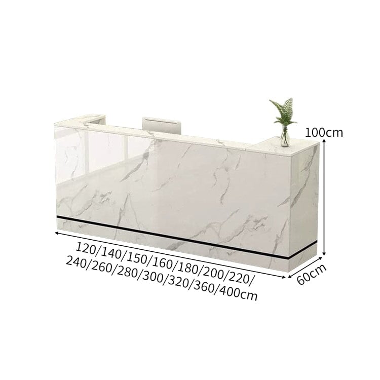 収納棚 オープン式 引き出し 錠付き キーボードトレイ エッジ加工 受付カウンター カウンター 受付台 仕切り板 耐久性 シンプル 洗練 機能的 カスタマイズ可能 JDT-A406 chickagu