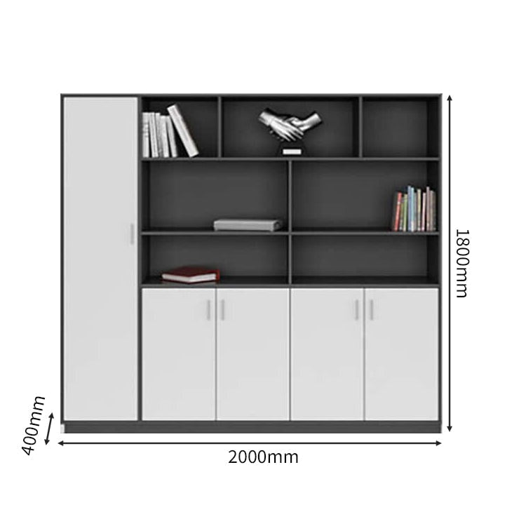 エコ板材 スチールフレーム キャビネット 大容量 配線ボックス デスク 役員デスク エグゼクティブ バイカラー 洗練 カスタマイズ可能 LBZ-C085 chickagu