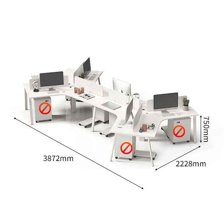 ダイヤル錠 トップパネル キャスター スチール脚 ロック付き 配線穴キャップ エコ板材 オフィスデスク デスク ワークデスク シンプル ホワイト カスタマイズ可能 BGZ-C070