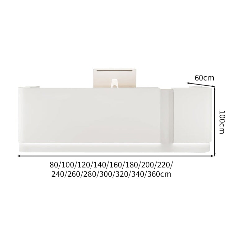 広い天板 上部天板 収納 錠付き引き出し 扉付き収納 多目的 エコ板材 安全無臭 カウンター 受付台 受付カウンター やさしい 穏やか カスタマイズ可能 JDT-C073