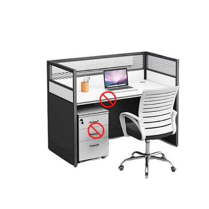 厚い板材 丈夫 チェスト 移動可能 配線穴キャップ パーティション デスク オフィスデスク 事務所用 引き出し 錠付き シンプル 機能的 ホワイト ウォールナット BGZ-006